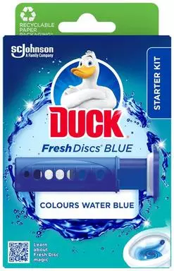 Duck Fresh Discs 36ml Blue - WC:n puhdistus ja putkenavaajat - 5000204331752 - 1
