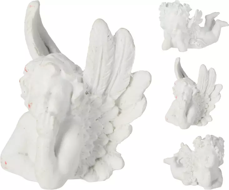 Enkeli 6 cm makaava - Koriste-esineet - 8721037656542 - 1