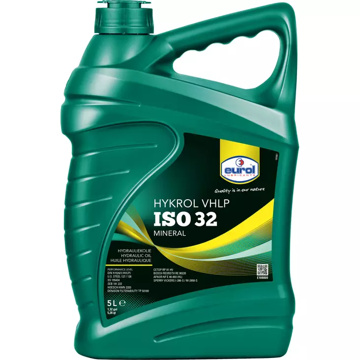 EUROL HYDRAULIIKKAÖLJY 32 5L - Erikoisöljyt - 8712569005212 - 1