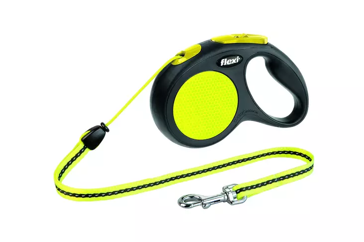 Flexi Neon Reflect M 20kg 5m pyöröpunos - Koiran hihnat ja taluttimet - 4000498025222 - 1