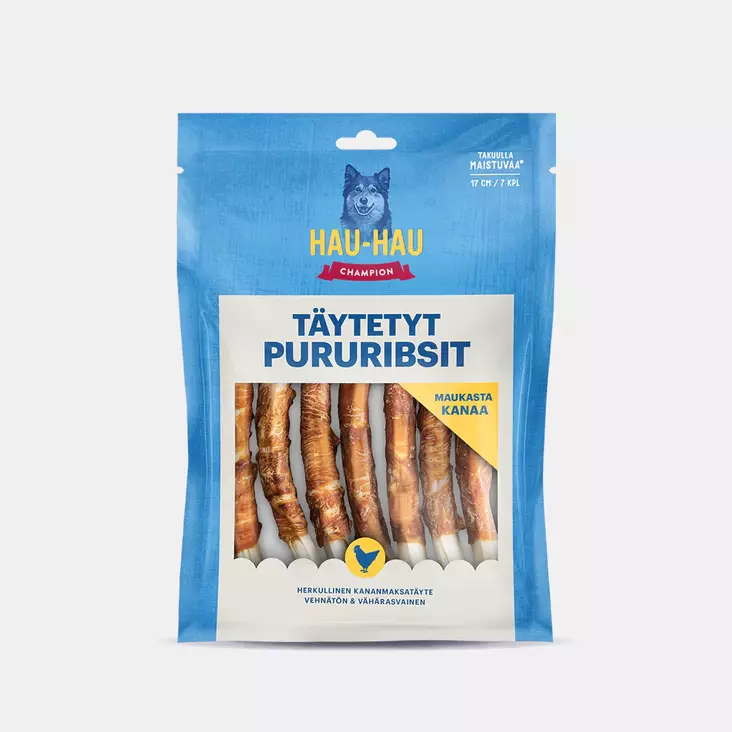 HHC Täytetyt pururibsit 17 cm, 7 kpl, 49 - Puruluut - 6438554000902 - 1