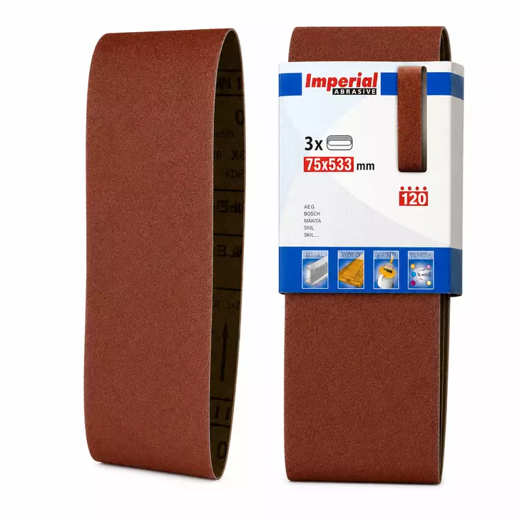 Hiomanauha 75x533 K120 3 kpl - Hiomapaperit - 8010626032172 - 1