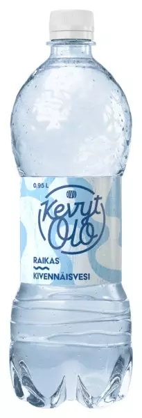 KEVYTOLO RAIKAS KIVENNÄISVESI 0,95L - Kivennäisvedet - 6419800051312 - 1