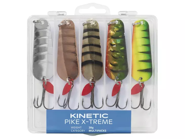 KINETIC PIKE X-TREME LUSIKKALAJIT. 5KPL - Lusikat - 5707461359832 - 1