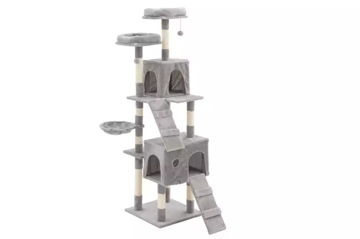 Kissan kiipeilytorni 175 cm - Raapimispuut - 6410416455792 - 1