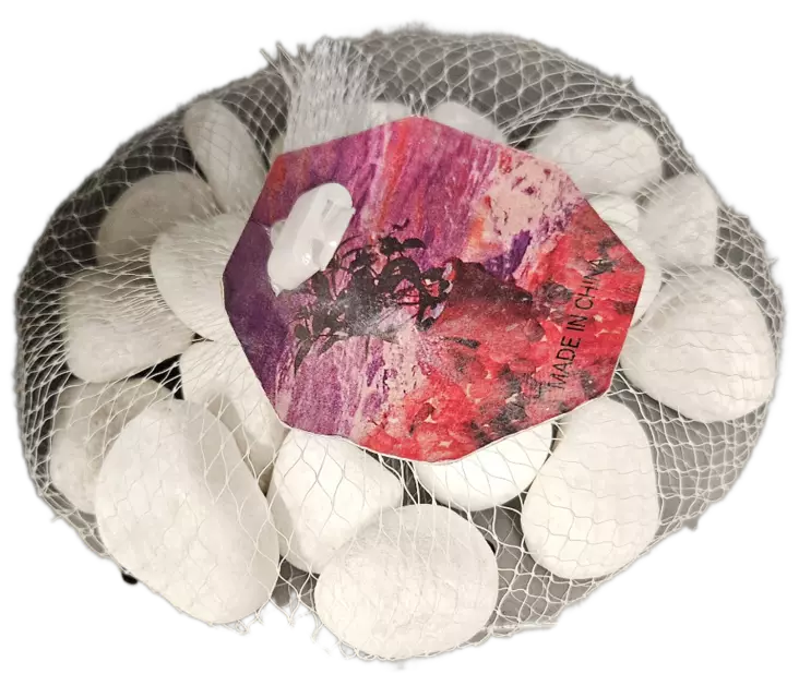 KORISTEKIVI VALKOINEN 500g - Koriste-esineet - 6438159251082 - 1