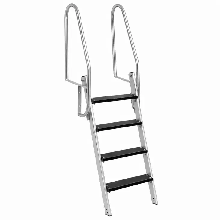 Laituritikas käännettävä, 4-ask. - Muut veneilytarvikkeet - 6438168121222 - 1