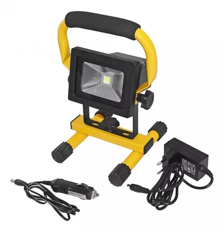 LED VALOHEITIN 10 W LADATTAVA - Työvalaisimet - 6438140405302 - 1