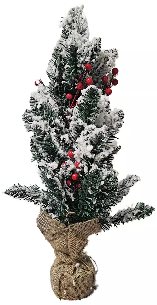 LUMETETTU JOULUKUUSI 60 cm - Joulukuuset - 6438159391832 - 1