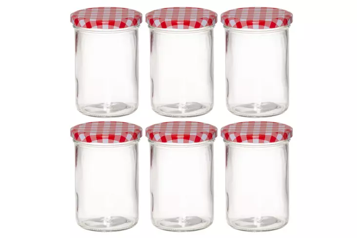 Marjukka Hillopurkki 6 kpl 440 ml - Säilöntäpurkit, pullot ja tarvikkeet - 6410416368962 - 1