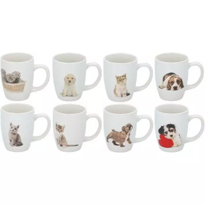 Muki Kissa/Koira 300ml - Mukit ja kupit - 8711252246482 - 1