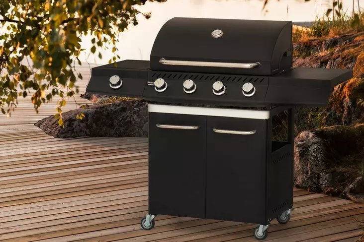 Mustang Kaasugrilli Nasville 4+1 - Grillit ja savustimet - 6410412869432 - 1