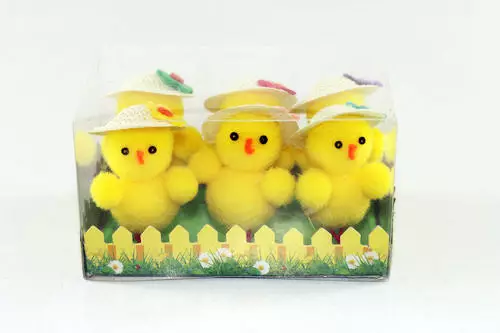 PÄÄSIÄISTIPUT 6 KPL - Juhlakoristeet - 6438159318792 - 1