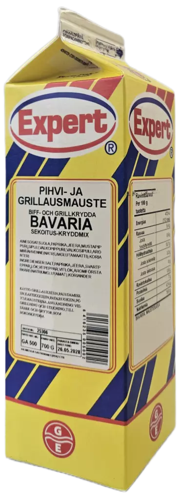 PIHVI JA GRILLAUSMAUSTE BAVARIA 700G - Mausteet ja makeutus - 6416235005002 - 1