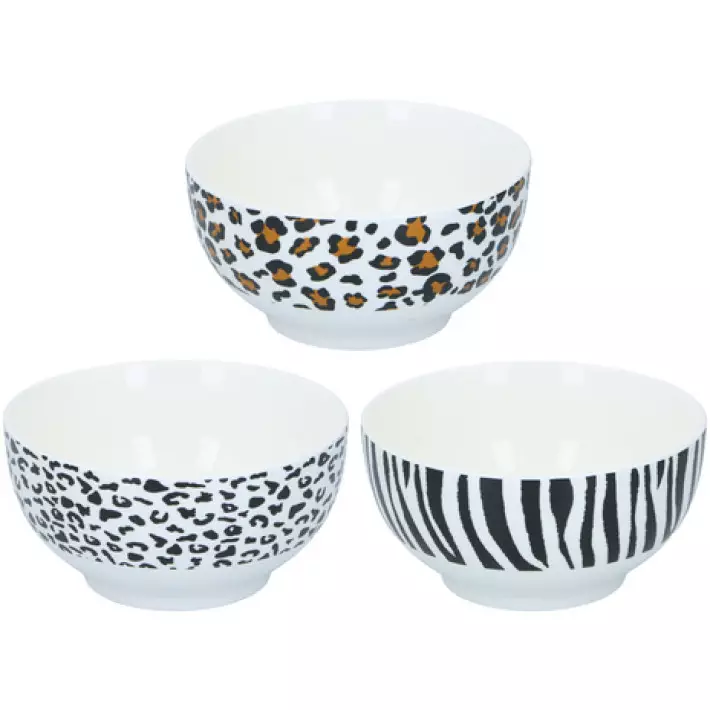 Posliinikulho eläinkuosi 600ml - Mukit ja kupit - 8711252495422 - 1