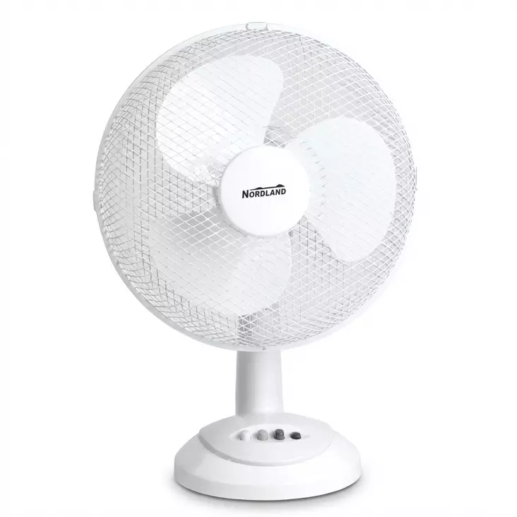 PÖYTÄTUULETIN 12" VALKOINEN - Ilmastointi ja huoneilma - 6438168120652 - 1