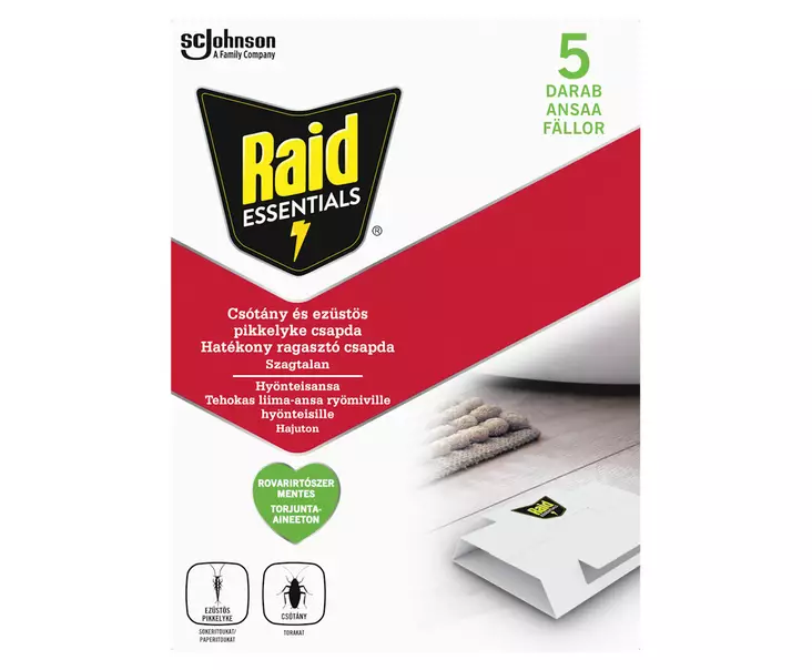 RAID HYÖTEISANSA 5KPL - Hyönteiskarkoittimet ja -pyydykset - 5000204429572 - 1