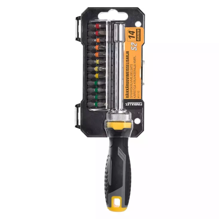 RUUVIMEISSELIRÄIKKÄ 14IN1 CrV - Ruuvimeisselit - 6438152011102 - 1