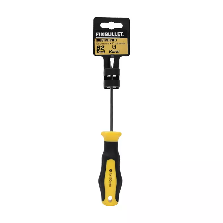 Ruuvimeisseli SL4 x 100 mm - Ruuvimeisselit - 6438152040522 - 2