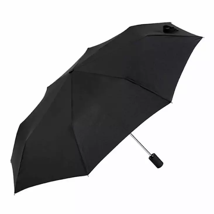 Sateenvarjo lyhyt musta - Sateenvarjot - 8721037435352 - 1