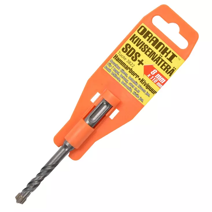 SDS+ poravasaranterä 8 x 110 mm - Kiviporanterät - 6438152038222 - 2