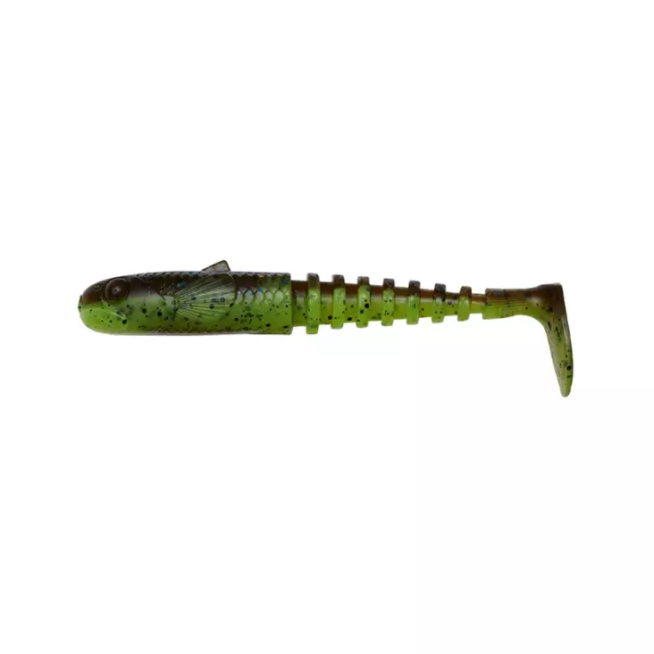 SG Gobster Shad 9cm Chartreuse Pumpkin - Jigit ja jigipäät - 5706301769442 - 1