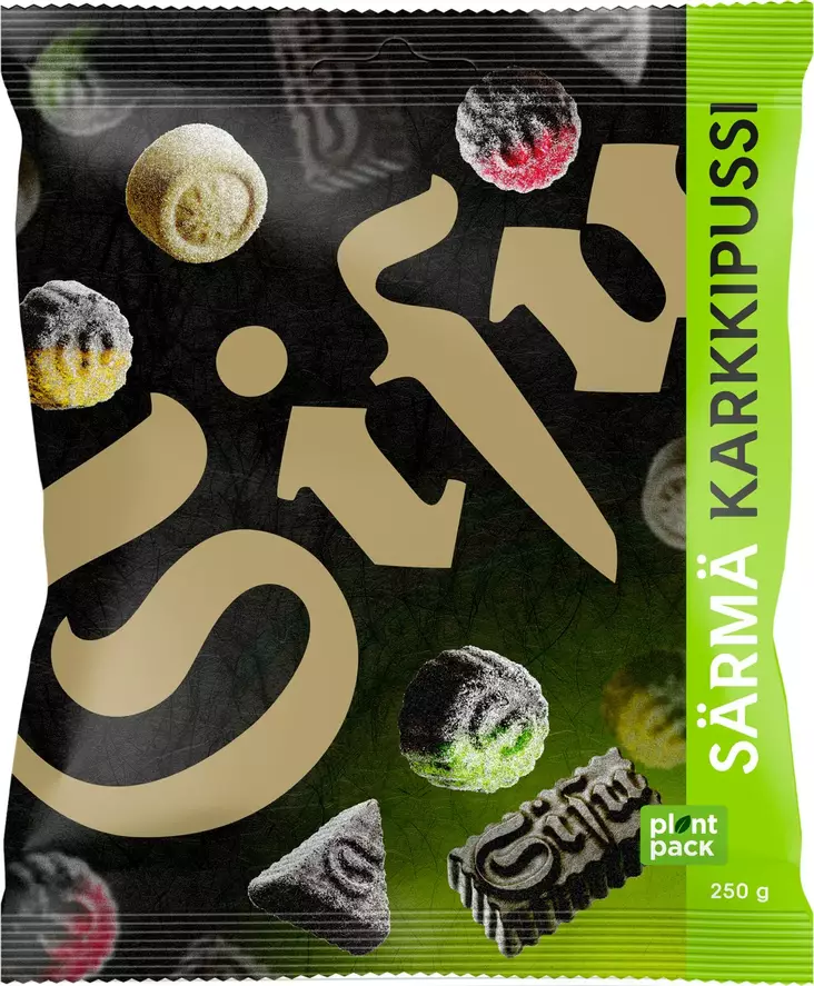 Sisu Särmä karkkipussi 250g - Makeispussit, -patukat ja tikkarit - 6420256016992 - 1