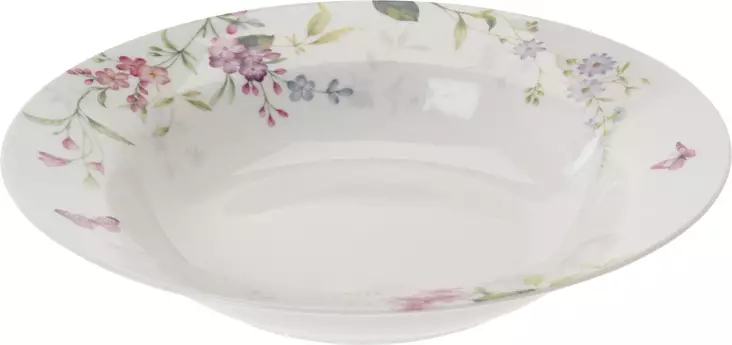 SYVÄ LAUTANEN 23 cm kukkakuvio - Lautaset - 8719987075162 - 1