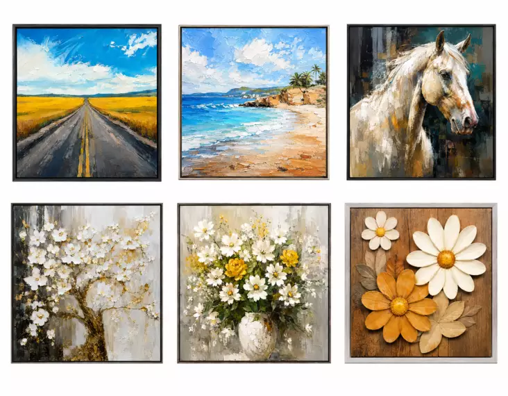 Taulu Printillä 50 x 50 cm - Taulut - 6438506024062 - 1