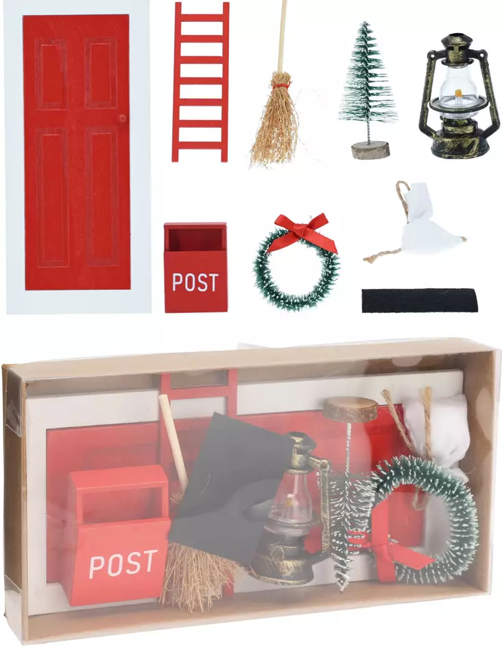 Tonttuovisetti 9 os puuta - Tee-se-itse DIY - 8721037194792 - 1