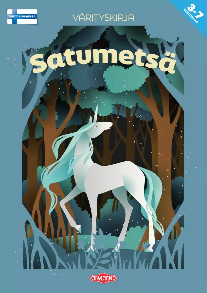 VÄRITYSKIRJA SATUMETSÄ - Askartelu- ja värikirjat - 6416739597362 - 1