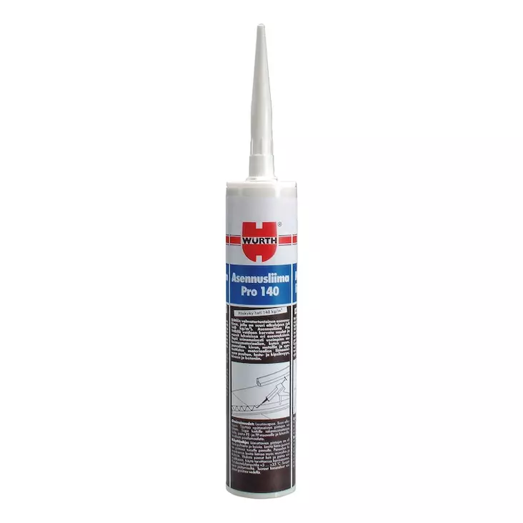 WURTH ASENNUSLIIMA PRO - Kiinnitys- ja liimamassat - 4045727972052 - 1