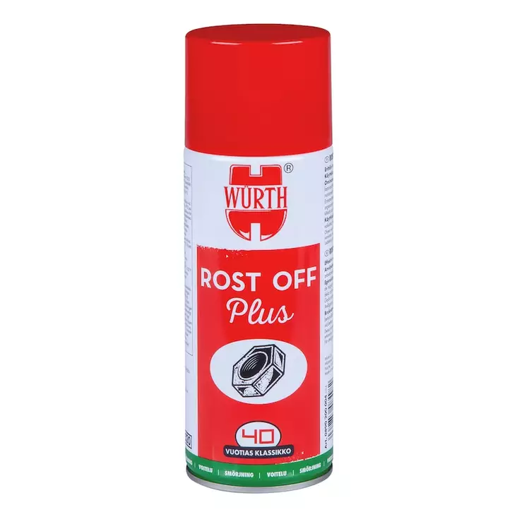 WURTH ROST OFF PLUS 400ml - Voitelurasvat ja silikonit - 4062856084982 - 1