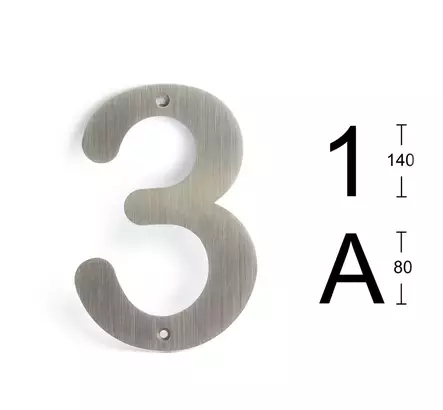 NUMERO 3 - Talonnumerot ja talokirjaimet - 7317900060373 - 2