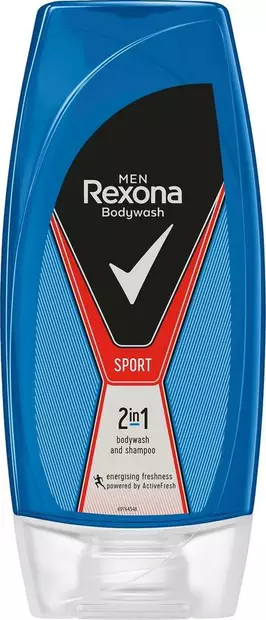 REXONA SG 225ML SPORT 2-IN-1 - Miesten saippuat ja suihkugeelit - 8720181393853 - 1