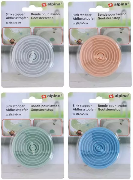 Alpina allastulppa Ø 6,5 cm, 1 kpl, lajitelma - LVI-tarvikkeet - 8711252255613 - 2