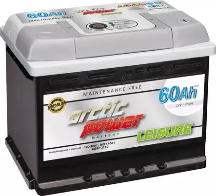 Arctic power Leisure Vapaa-ajanakku 60Ah - Auton akut - 5903665006743 - 2