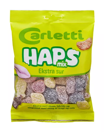 Carletti Haps Kirpeä makeissekoitus - Makeispussit, -patukat ja tikkarit - 5701049541923 - 1