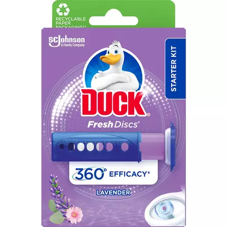 Duck Fresh Discs 36ml Lavender - WC:n puhdistus ja putkenavaajat - 5000204338713 - 1