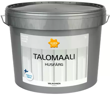 ILVES TALOMAALI A-POHJA 9L VALKOINEN - Ulkomaalit ja talomaalit - 6430026950623 - 1