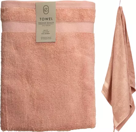 Kylpypyyhe 70x140 cm, persikka - Käsi- ja kylpypyyhkeet - 8720573823913 - 1