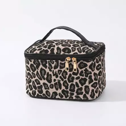 Meikkilaukku Leopardikuosi - Matkatarvikkeet - 6438506017033 - 1