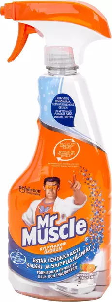 Mr Muscle Kylpyhuone puhdistusaine 500 ml - Kylpyhuoneen ja saunan pesuaineet - 6414400049783 - 1