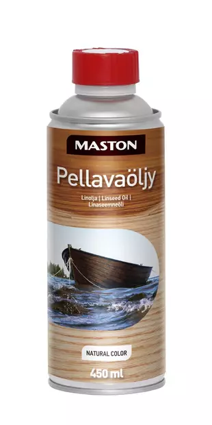 PELLAVAÖLJY 450ML - Puuöljyt ja terassin käsittely - 6412490047993 - 1