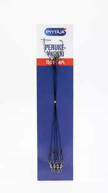 PYYTÄJÄ PERUKE 15CM 3KPL - Perukesiimat ja -tarvikkeet - 6438159211413 - 1