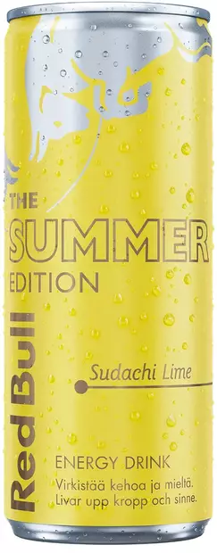 Red Bull Summer Edition Sudachi Lime 250 ml - Energiajuomat - 0000090486753 - 1