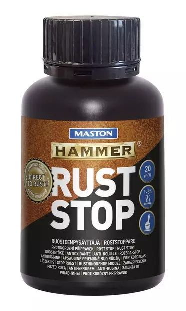 RUST STOP RUOSTEENPYSÄYTTÄJÄ 200ML - Ulkomaalit ja talomaalit - 6412496076003 - 1