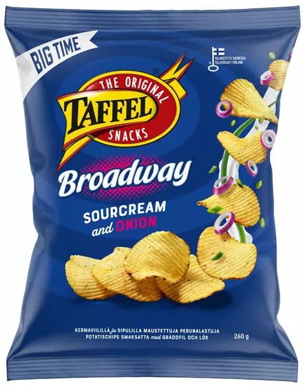 Taffel Broadway 260 g - Sipsit - 6410380041823 - 2