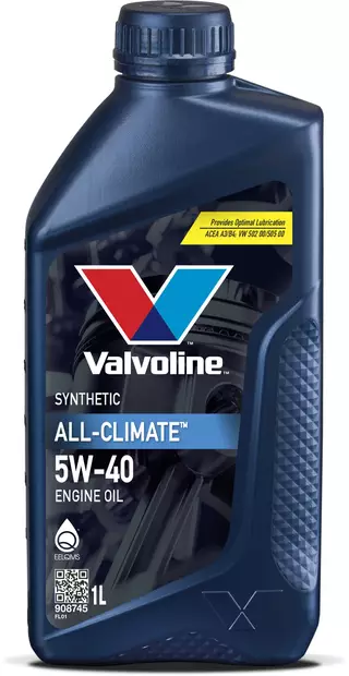 Valvoline All Climate 5W40 1L - Täyssynteettiset öljyt - 8710941015743 - 1