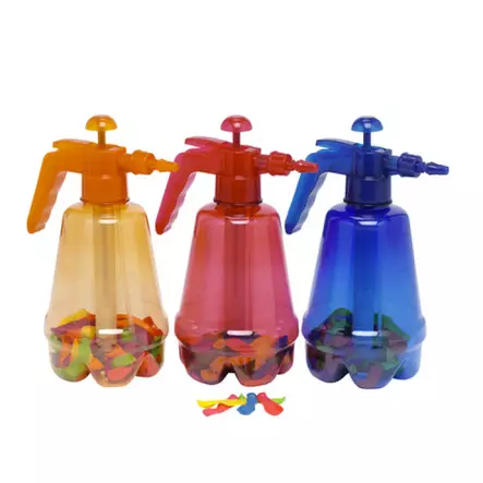 Vesi-ilmapallopumppu ja 100 palloa - Ulkoleikit - 8711252172293 - 2